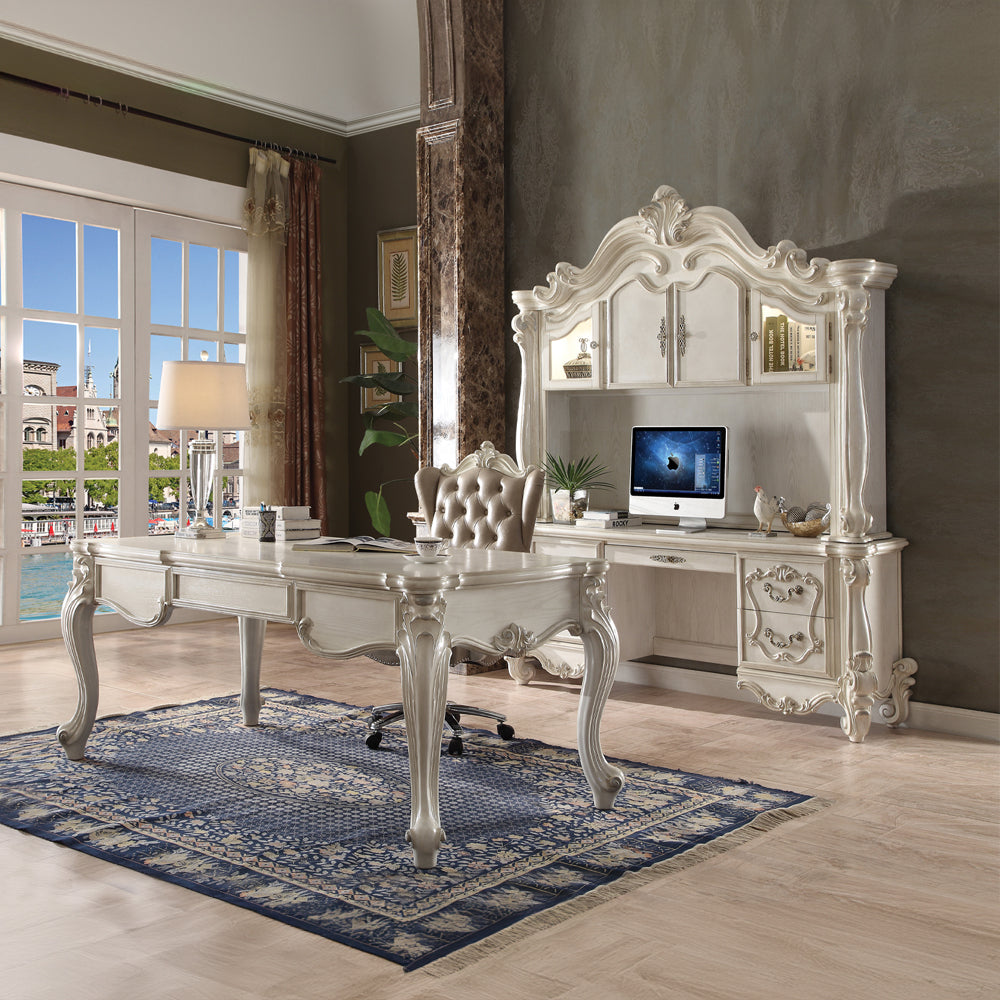 Versailles Executive Computer Desk w/Hutch