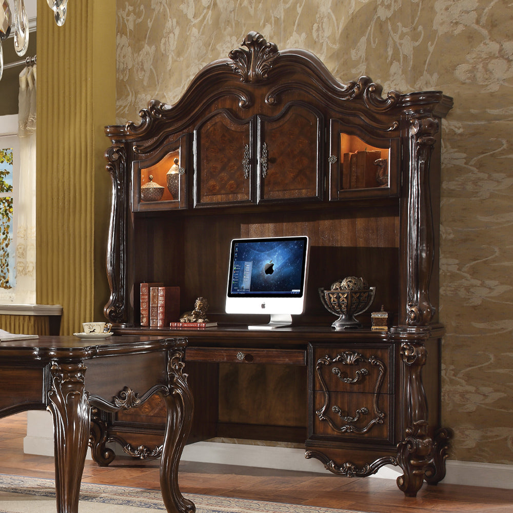 Versailles Executive Computer Desk w/Hutch