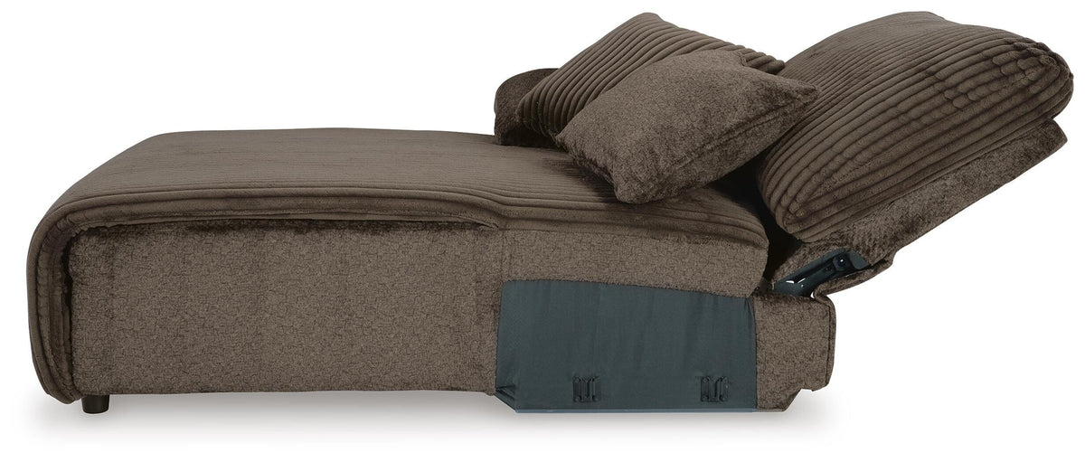 Top Tier 3-Piece Reclining Sofa Chaise Sectional