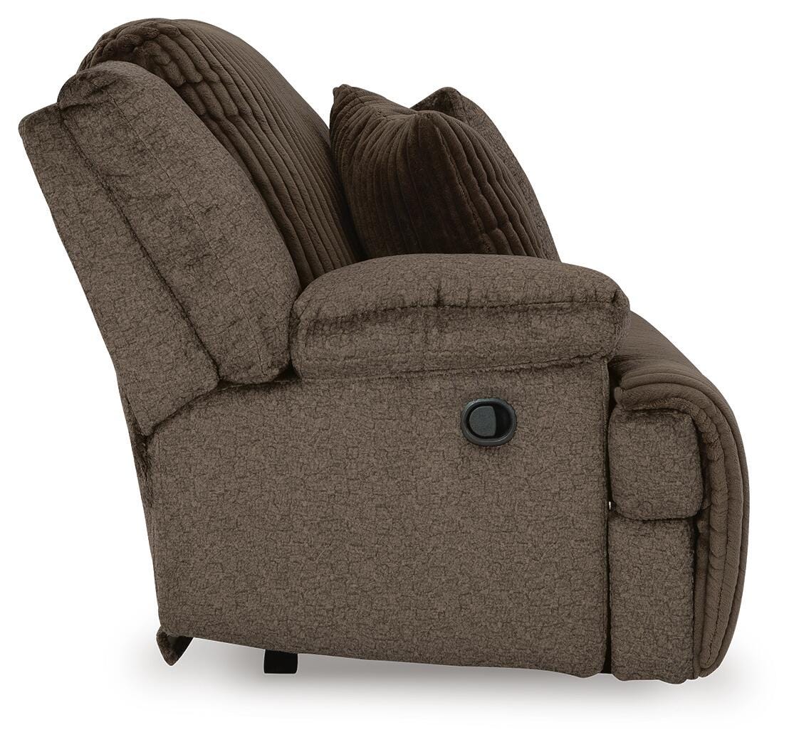 Top Tier 3-Piece Reclining Sofa Chaise Sectional