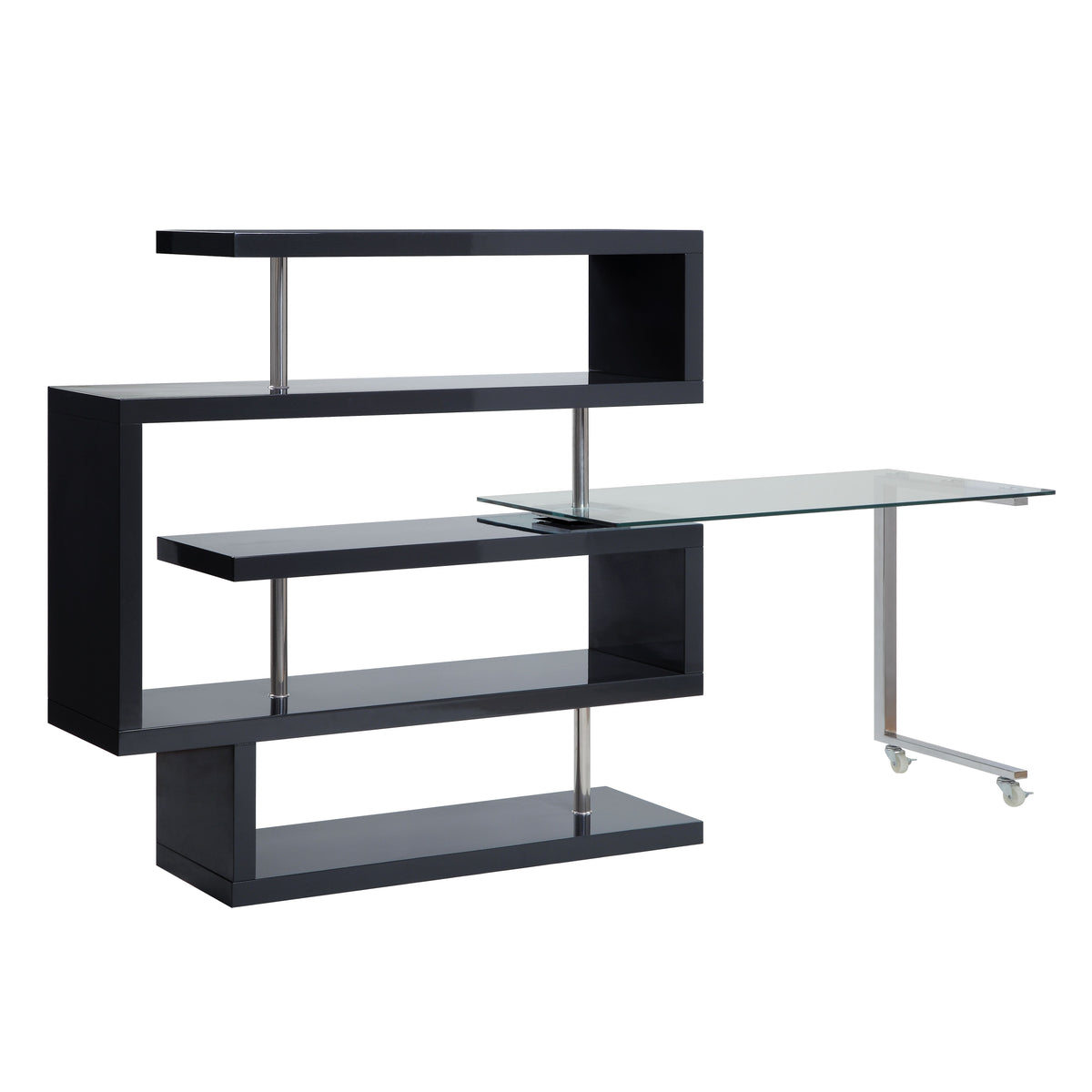 Buck II Writing Desk w/BookShelf