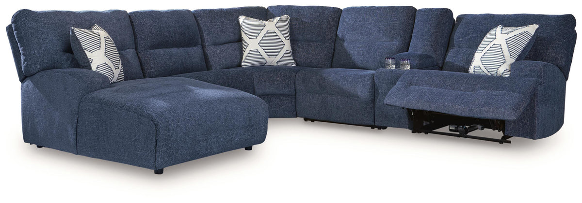 Acklen Place 6-Piece Power Reclining Sectional with Chaise