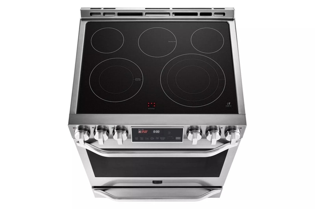 Samsung NX60A6511SG - 6.0 cu. ft. Smart Freestanding Gas Range with No-Preheat Air Fry & Convection in Black Stainless Steel