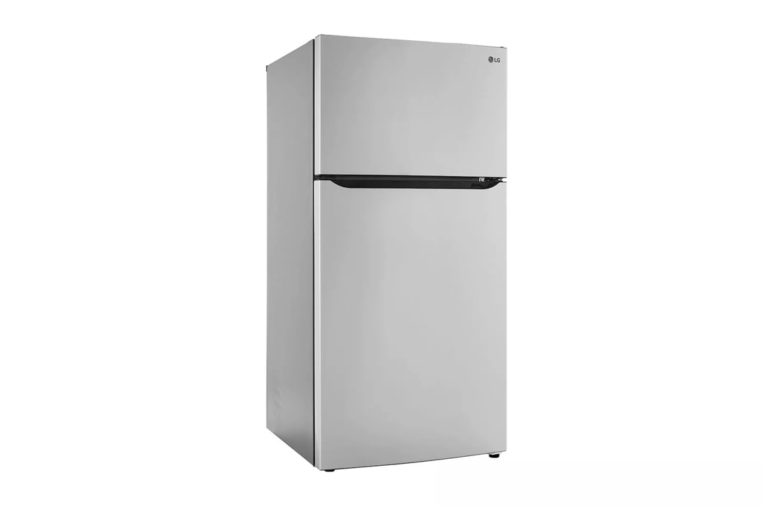 LG LHTNS2403S - 24 cu. ft. Top Freezer Refrigerator with Multi-Air Flow and Reversible Door in Stainless Steel