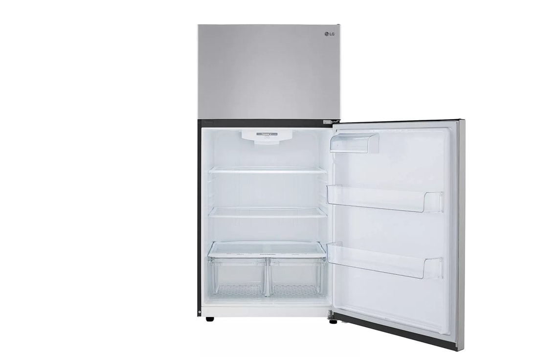 LG LHTNS2403S - 24 cu. ft. Top Freezer Refrigerator with Multi-Air Flow and Reversible Door in Stainless Steel