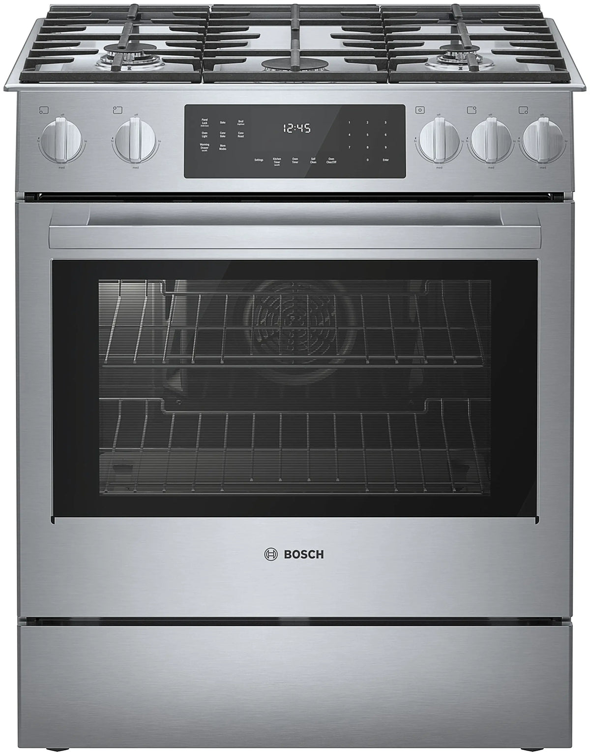 Bosch HGI8056UC - 800 Series, Gas Slide-in Range, 30'', Stainless Steel