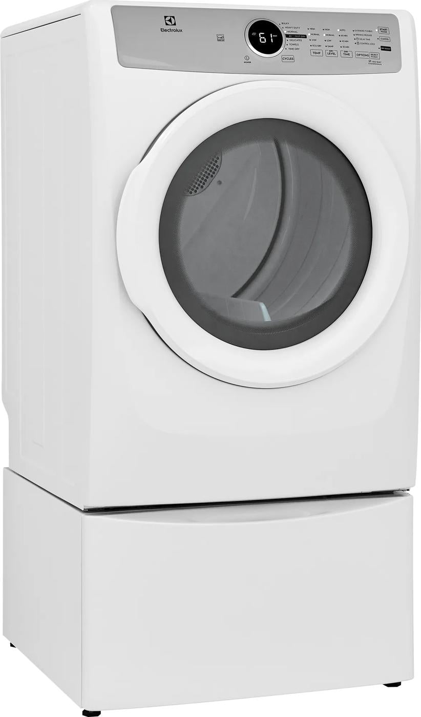 Electrolux ELFE7337AW - Front Load Electric Dryer – 8.0 Cu. Ft.