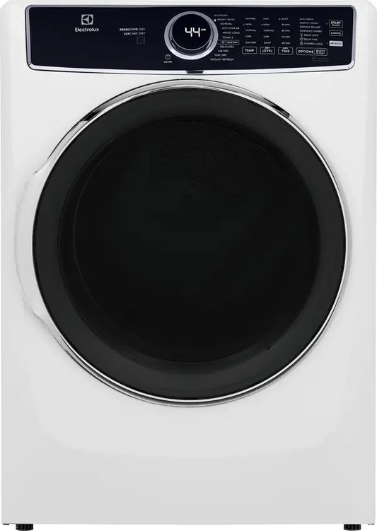 Electrolux ELFG7637AW - Front Load Perfect Steam™ Gas Dryer with LuxCare® Dry and Instant Refresh – 8.0 Cu. Ft.