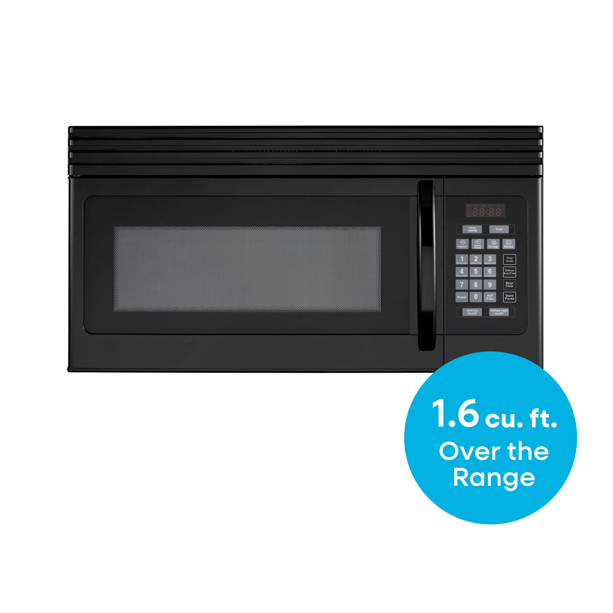 Element EM1601RQCB - Element Electronics 1.6 OTR Microwave - Black (EM1601RQCB)