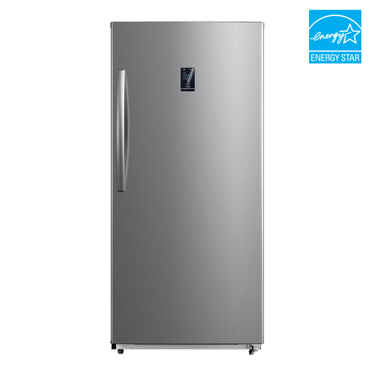 Element EUF14CECS - Element Electronics 13.8 cu. ft. Upright Convertible Freezer/Refrigerator - Stainless Steel, ENERGY STAR (EUF14CECS)