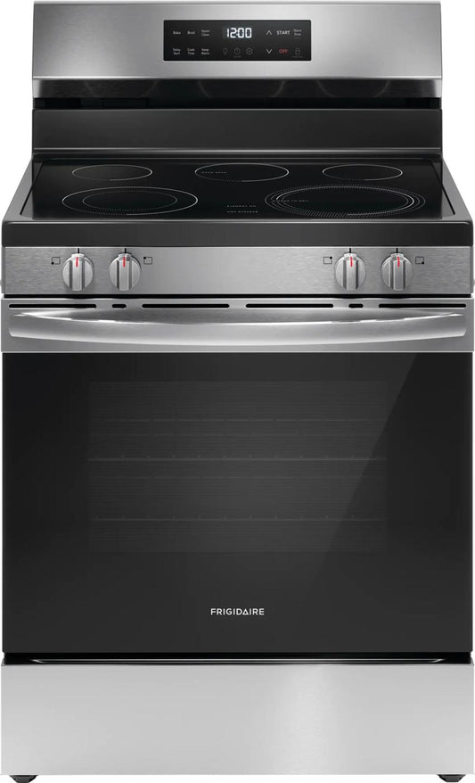Frigidaire FCRE3062AS - 30" Electric Range with the EvenTemp®