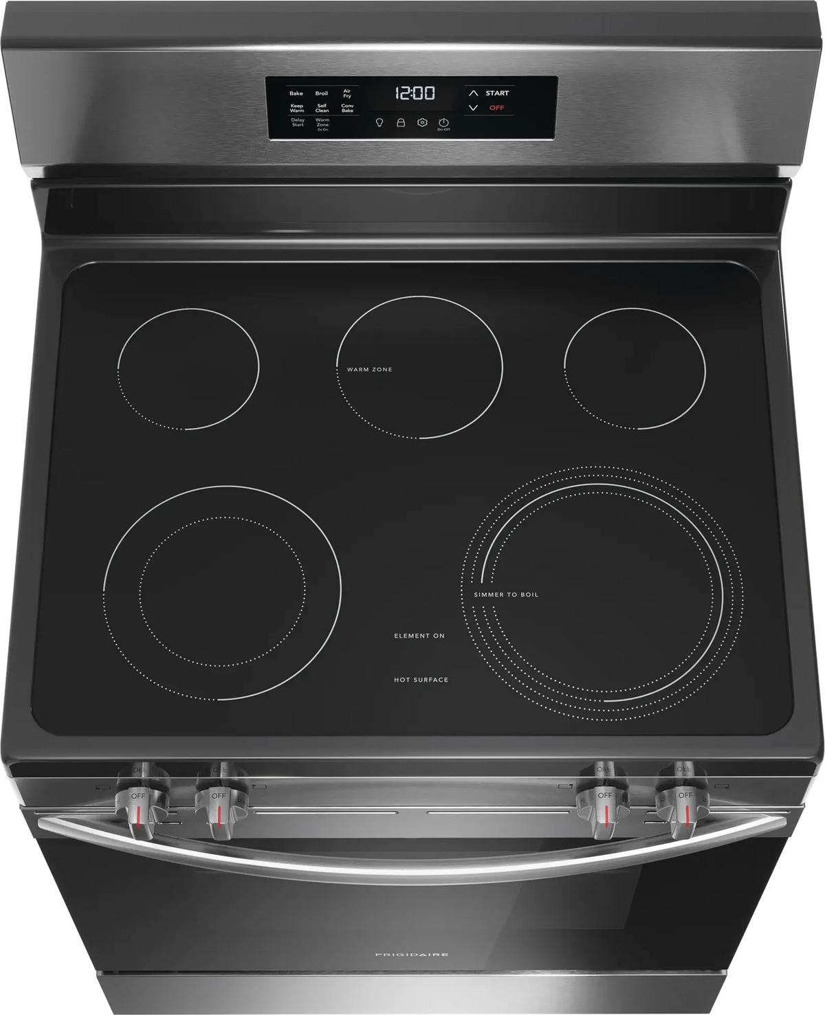 Frigidaire FCRE3083AS - 30" Electric Range with Air Fry