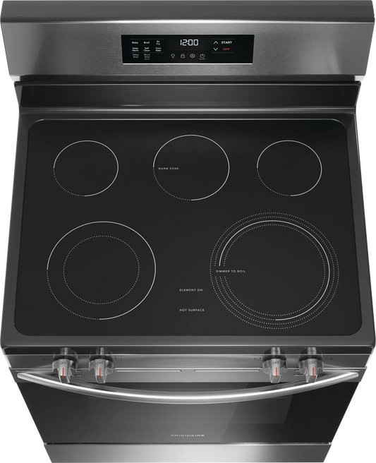 Frigidaire FCRE3083AS - 30" Electric Range with Air Fry