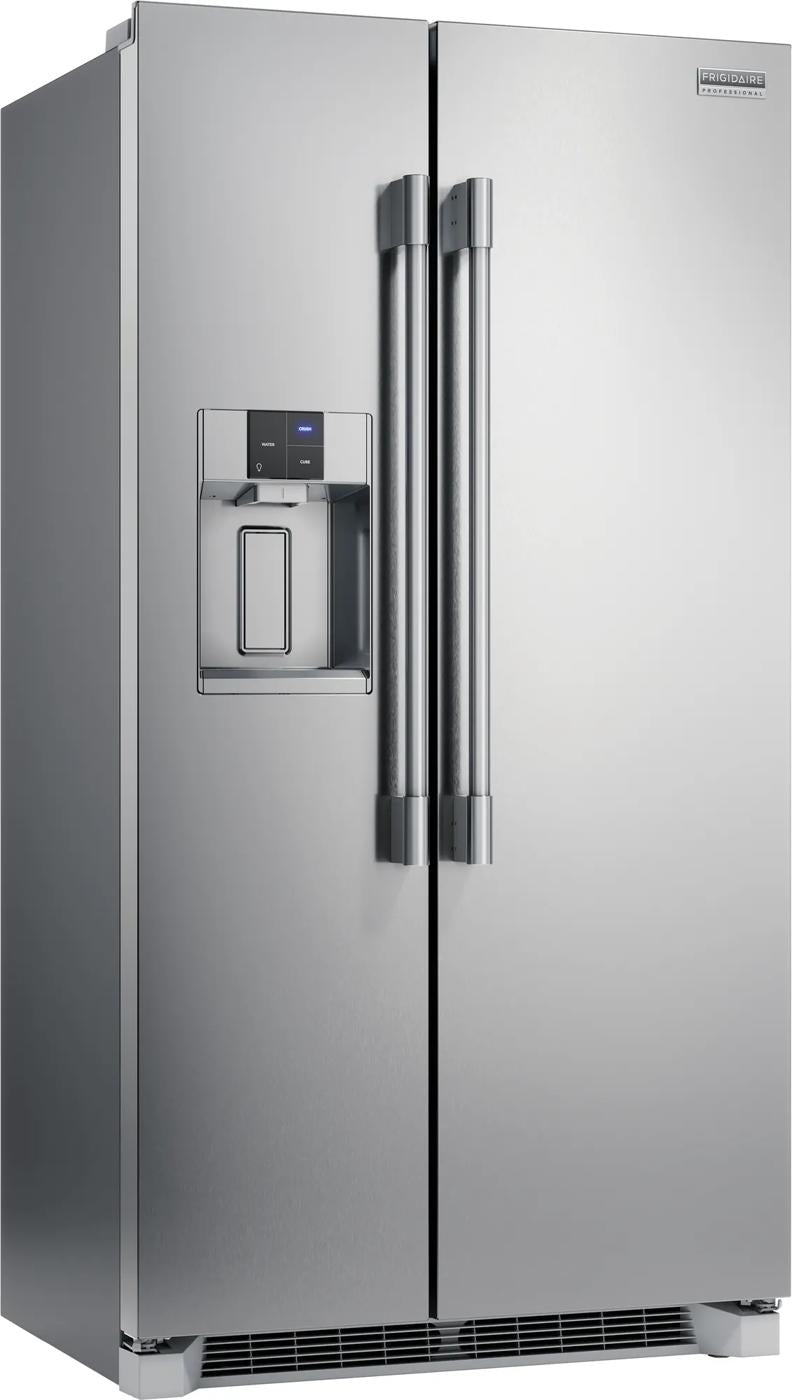 Frigidaire Professional PRSC2222AF - 22 Cu. Ft. 36" Counter Depth Side by Side Refrigerator