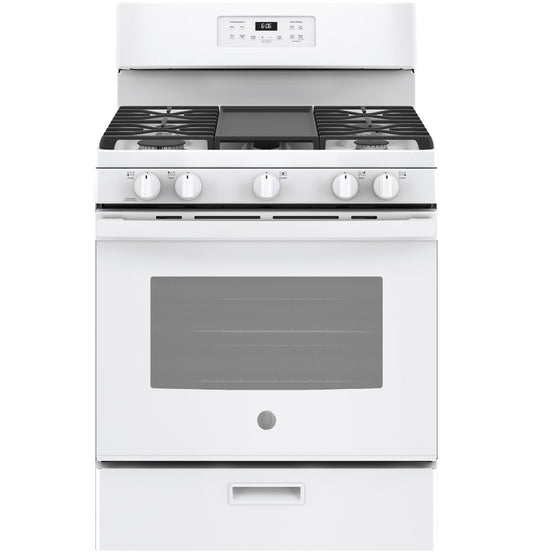 GE JGBS66DEKWW - GE® 30" Free-Standing Gas Range