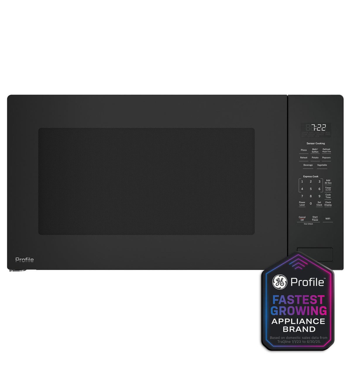 GE Profile PCWK22U1WDD - GE Profile™ 2.2 Cu. Ft. Built-In Sensor Microwave Oven