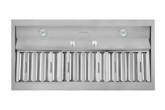 Hauslane IN-R200SS-42 - Pro-Style 42” IN-R200 Built-In Range Hood, 18.5" Deep
