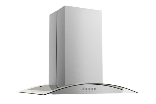 Hauslane IS-200SS-30 - Chef 30-in Convertible Stainless Steel Island Range Hood
