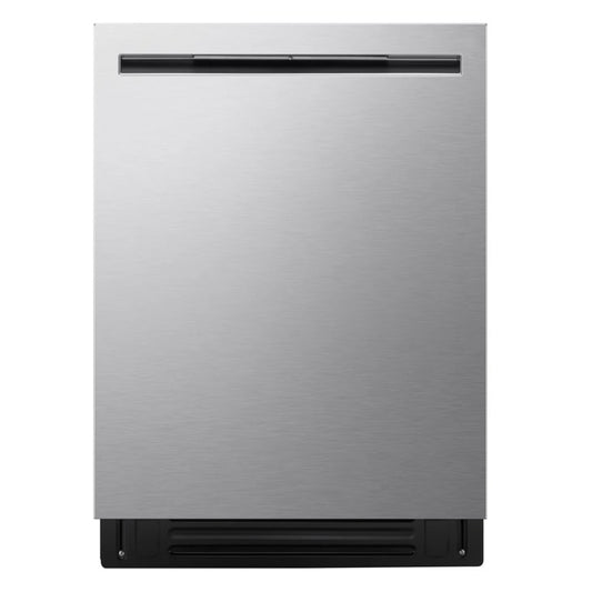 LG LDNPM545S - 24 Inch Smart FlushFit Top Control Dishwasher with 1-Hour Wash & Dry, QuadWash Pro, and Dynamic Heat Dry w/AutoVent Dry