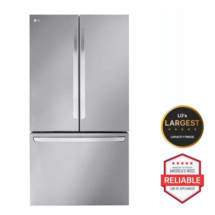 LG LRFLS3206S - 32 cu. ft. 36 Inch MAX French Door Refrigerator - Stainless Steel