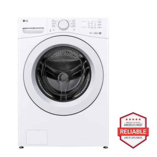LG WM3420CW - 4.5 cu. ft. Ultra Large Capacity Smart Front Load Washer