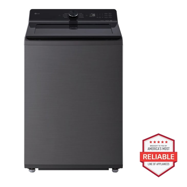 LG WT8200CL - 5.0 cu. ft. Mega Capacity Smart Top Load Washer with Impeller, EasyUnload & AI Sensing