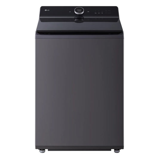 LG WT8600CB - 5.5 cu. ft. Mega Capacity Smart Top Load Washer with Impeller, EasyUnload, AI Sensing, ezDispense, Water Faucet & LCD Digital Dial Control