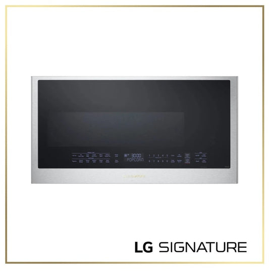 LG SIGNATURE MHEU1738X - LG SIGNATURE 1.7 cu. ft. Over-the-Range Convection Microwave Oven with Air Fry and Air Sous Vide