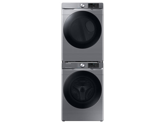 Samsung DVE45B6300P - 7.5 cu. ft. Smart Electric Dryer with Steam Sanitize+ in Platinum