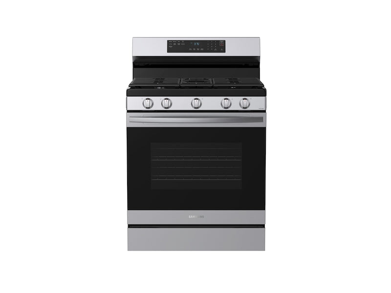 Samsung NX60A6511SS - 6.0 cu. ft. Smart Freestanding Gas Range with No-Preheat Air Fry & Convection in Stainless Steel