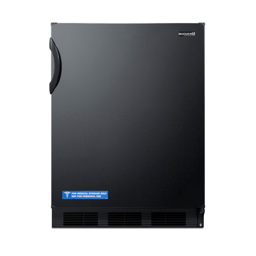 Summit CT66BKADA - 24" Wide Refrigerator-Freezer, ADA Compliant