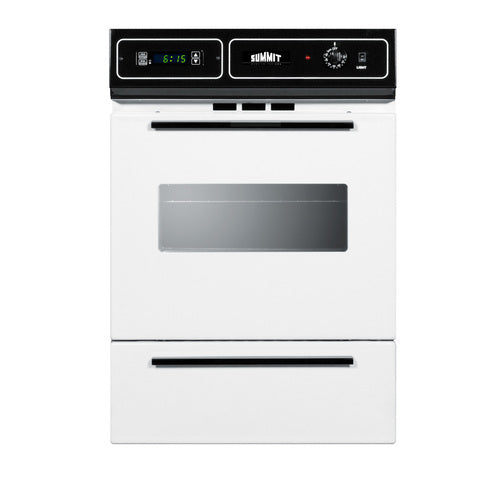 Summit WTM7212KW - 24" Wide Gas Wall Oven