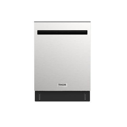 Thor TDW24PT - 24 Inch Built-In Top Control Dishwasher with Pocket Handle – Stainless Steel