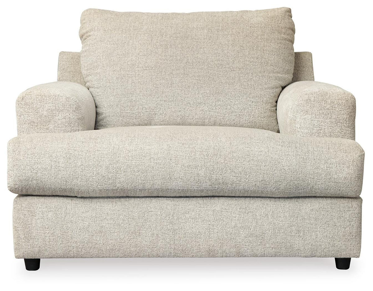 Soletren Loveseat, Oversized Chair and Ottoman