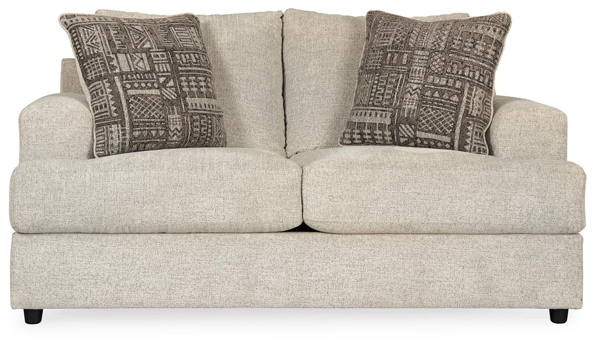 Soletren Loveseat, Oversized Chair and Ottoman