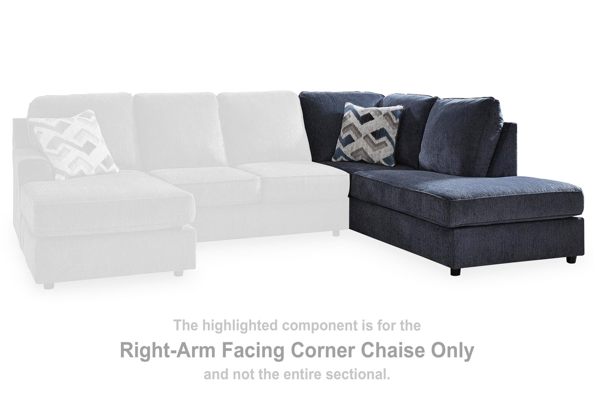 Albar Place 2-Piece Sectional and Ottoman