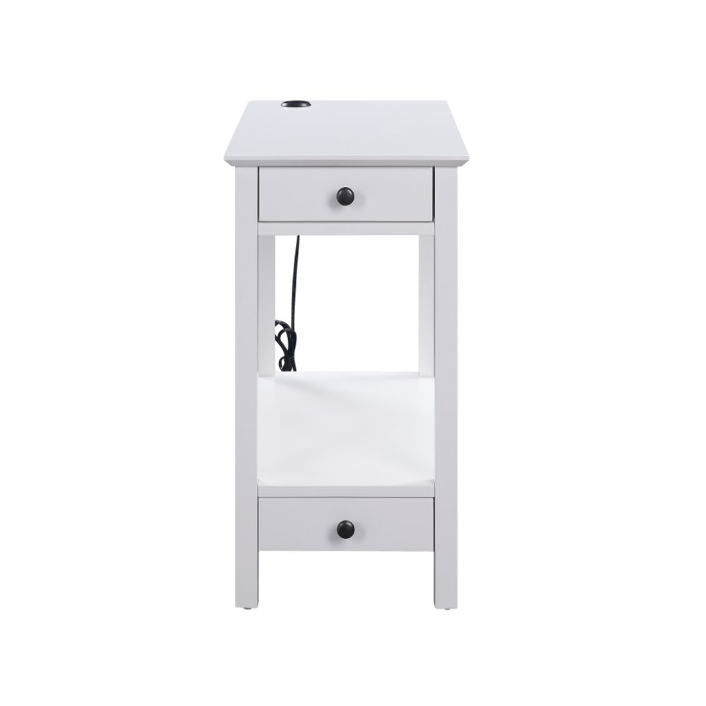 Byzad Accent Table w/USB Port