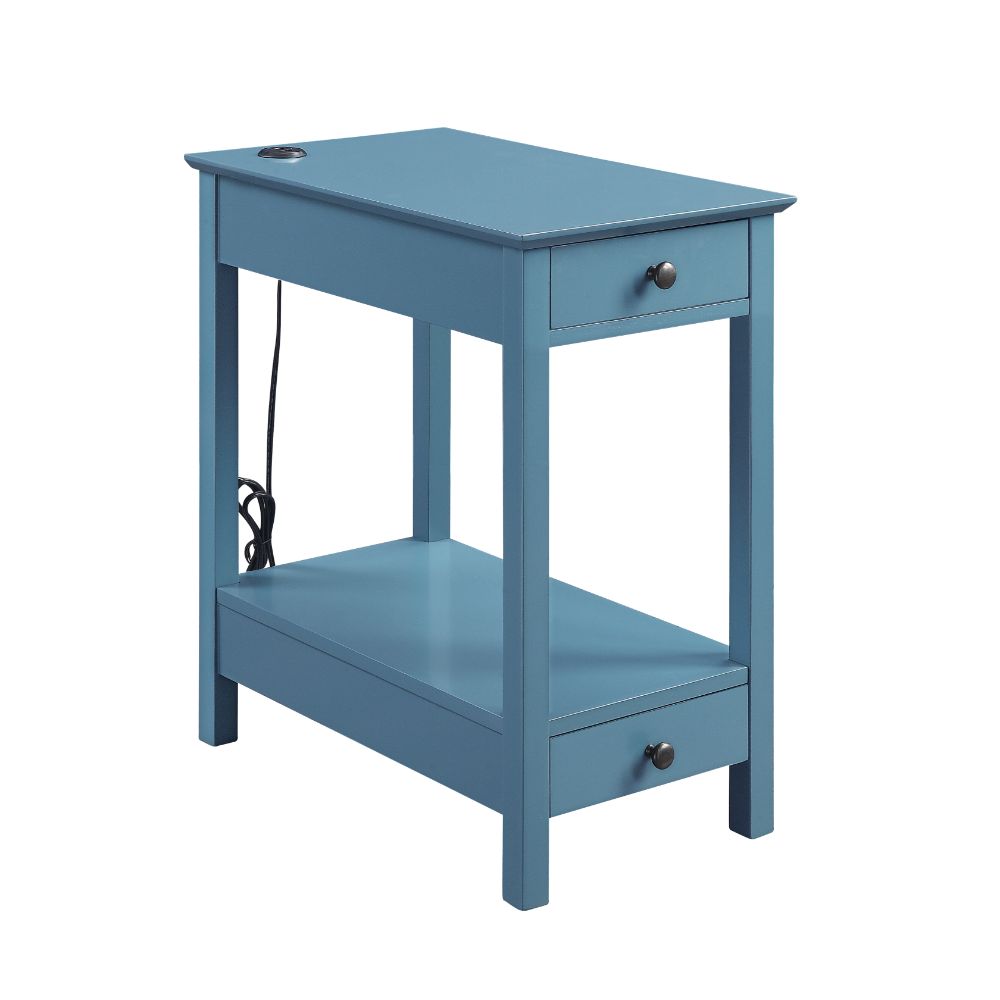 Byzad Accent Table w/USB Port