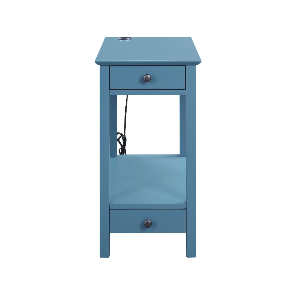 Byzad Accent Table w/USB Port