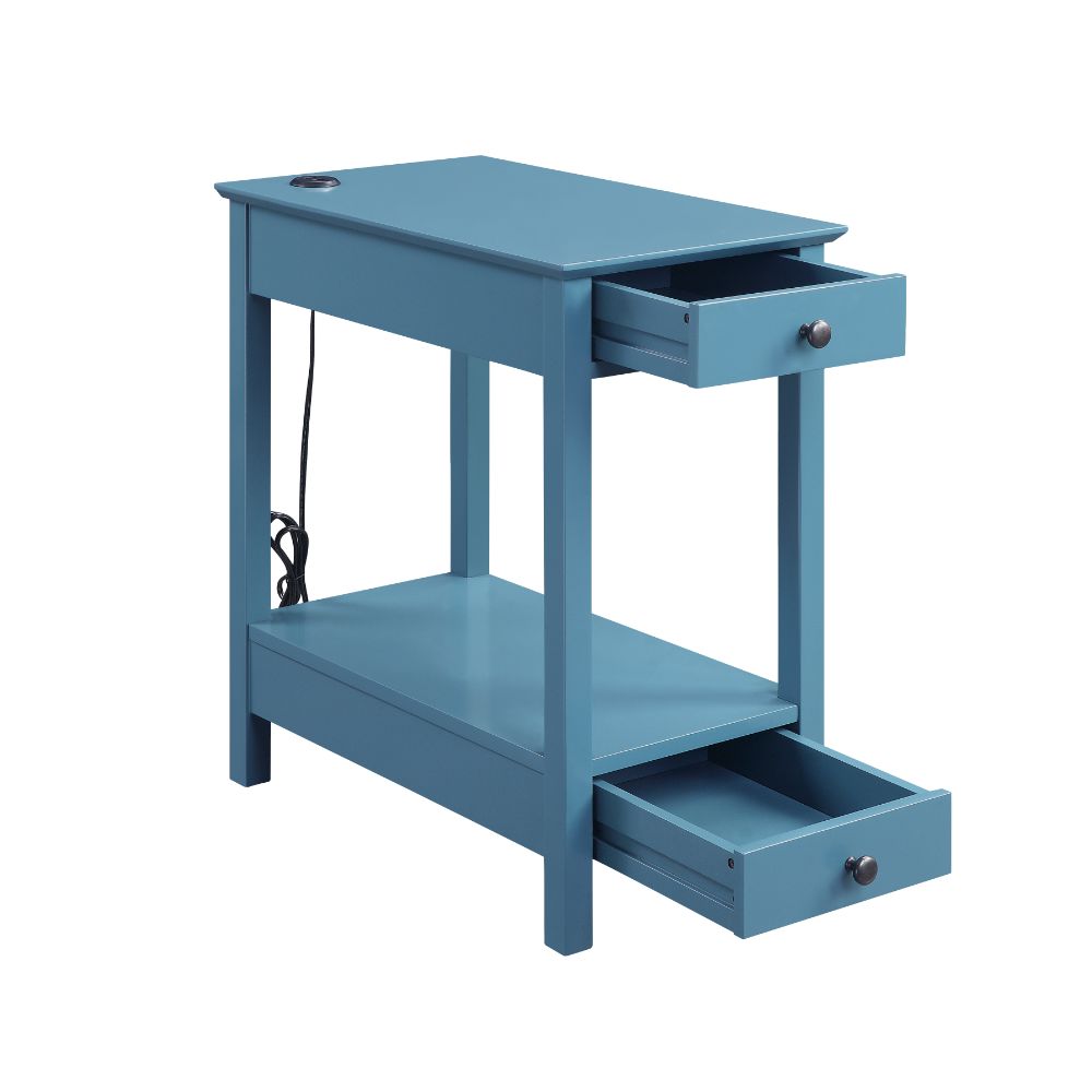 Byzad Accent Table w/USB Port