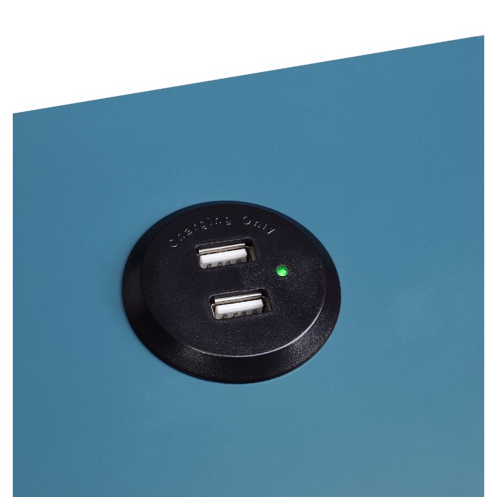 Byzad Accent Table w/USB Port