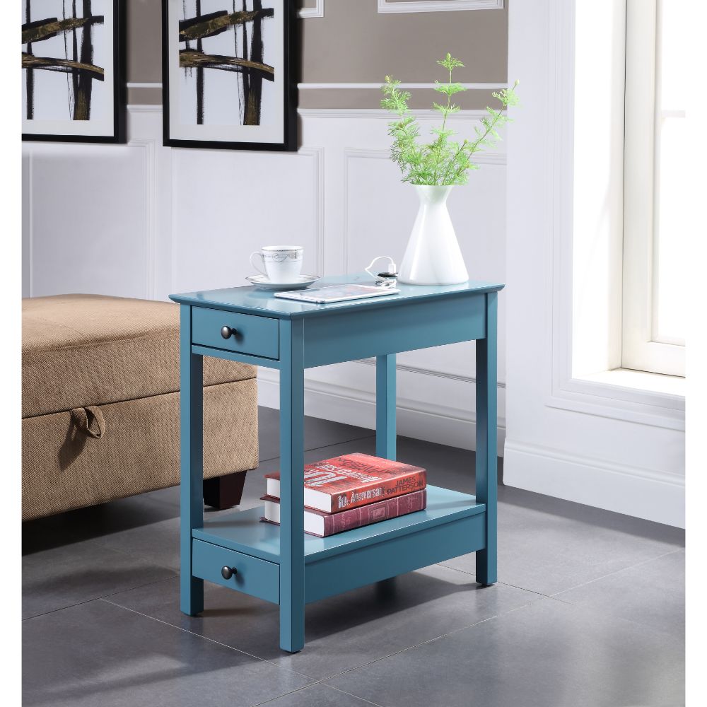 Byzad Accent Table w/USB Port