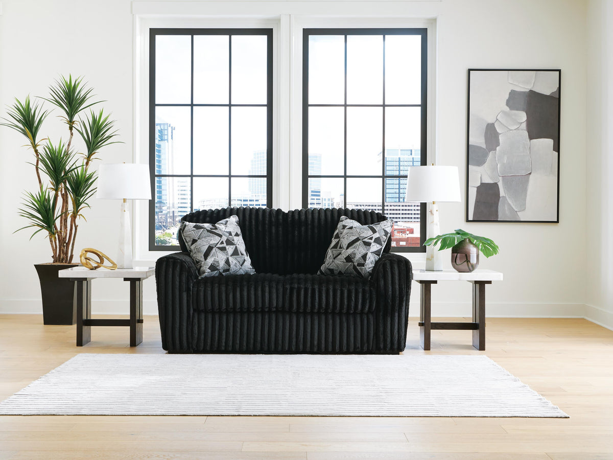 Midnight-Madness Sofa, Loveseat and Oversized Chair