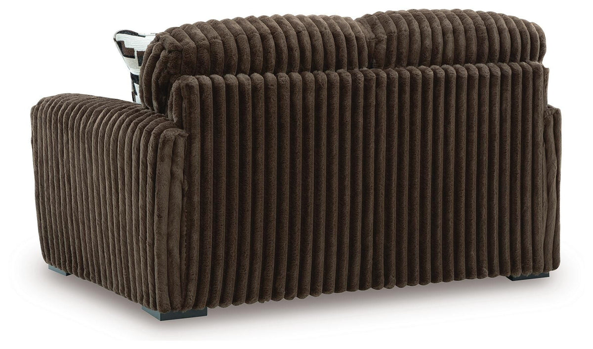 Midnight-Madness Sofa and Loveseat