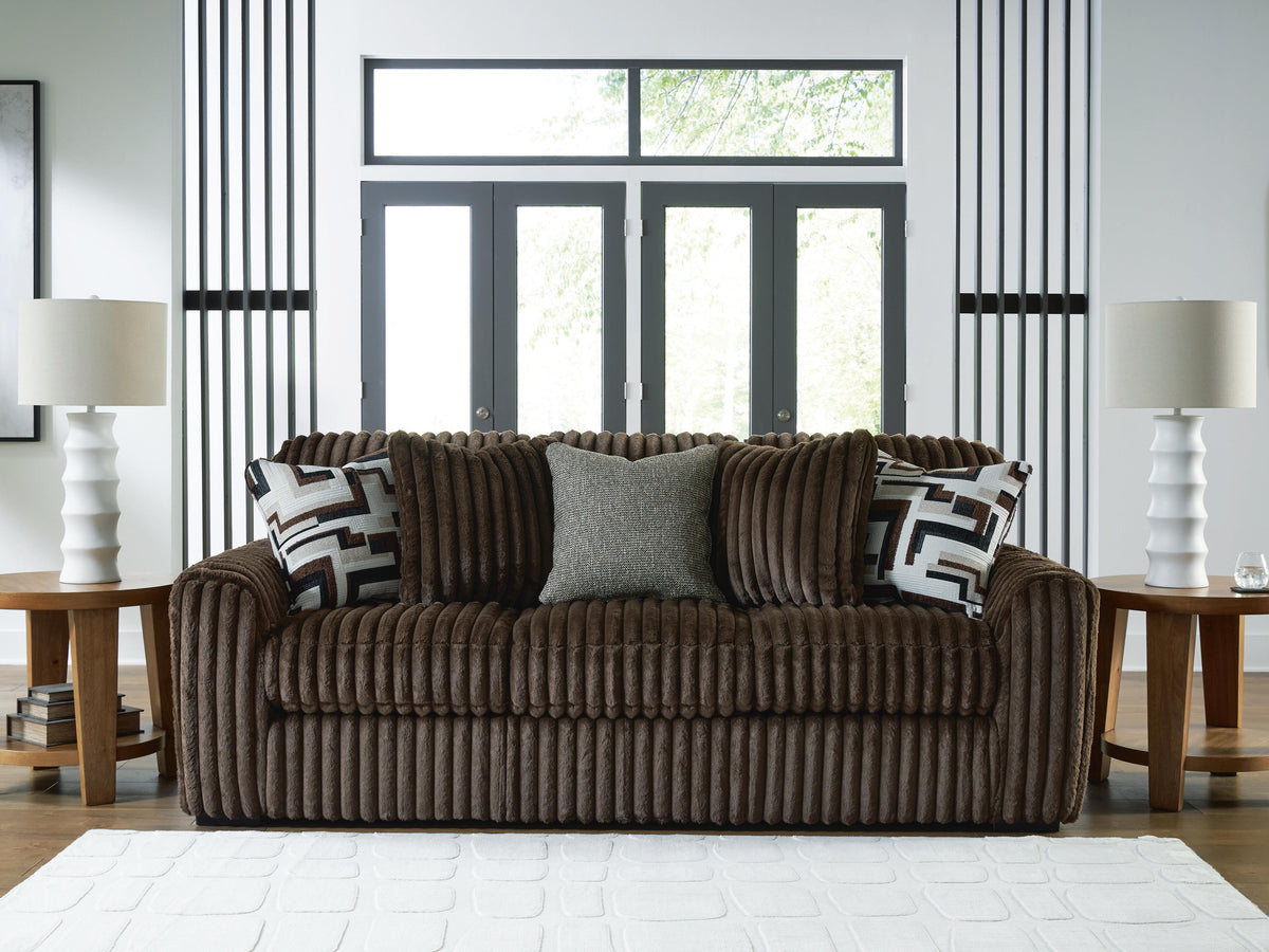 Midnight-Madness Sofa and Loveseat