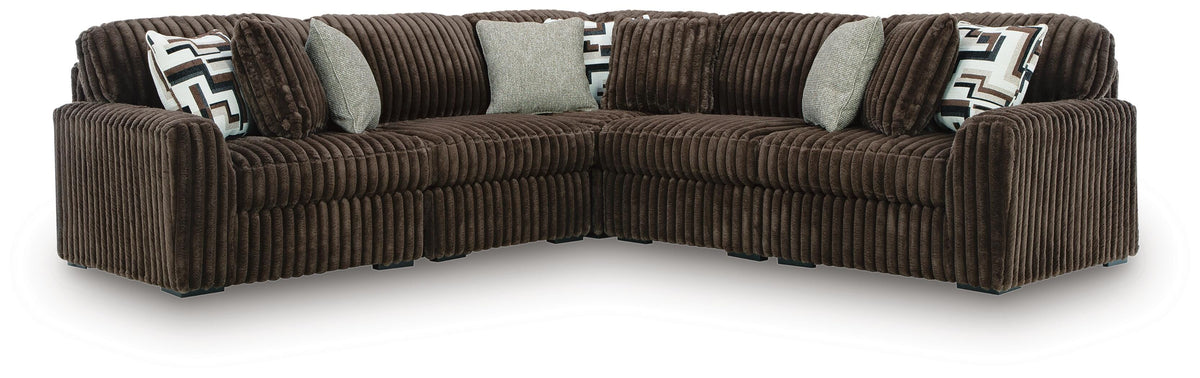 Midnight-Madness 5-Piece Sectional