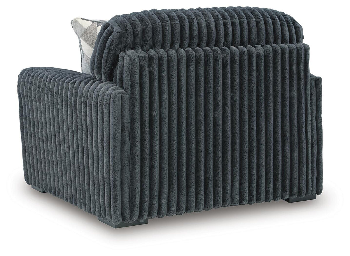 Midnight-Madness Oversized Chair