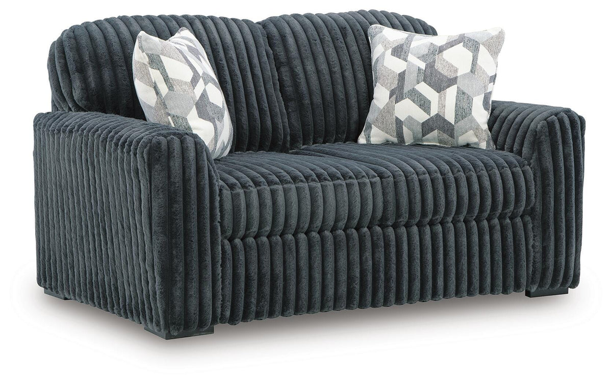 Midnight-Madness Sofa and Loveseat