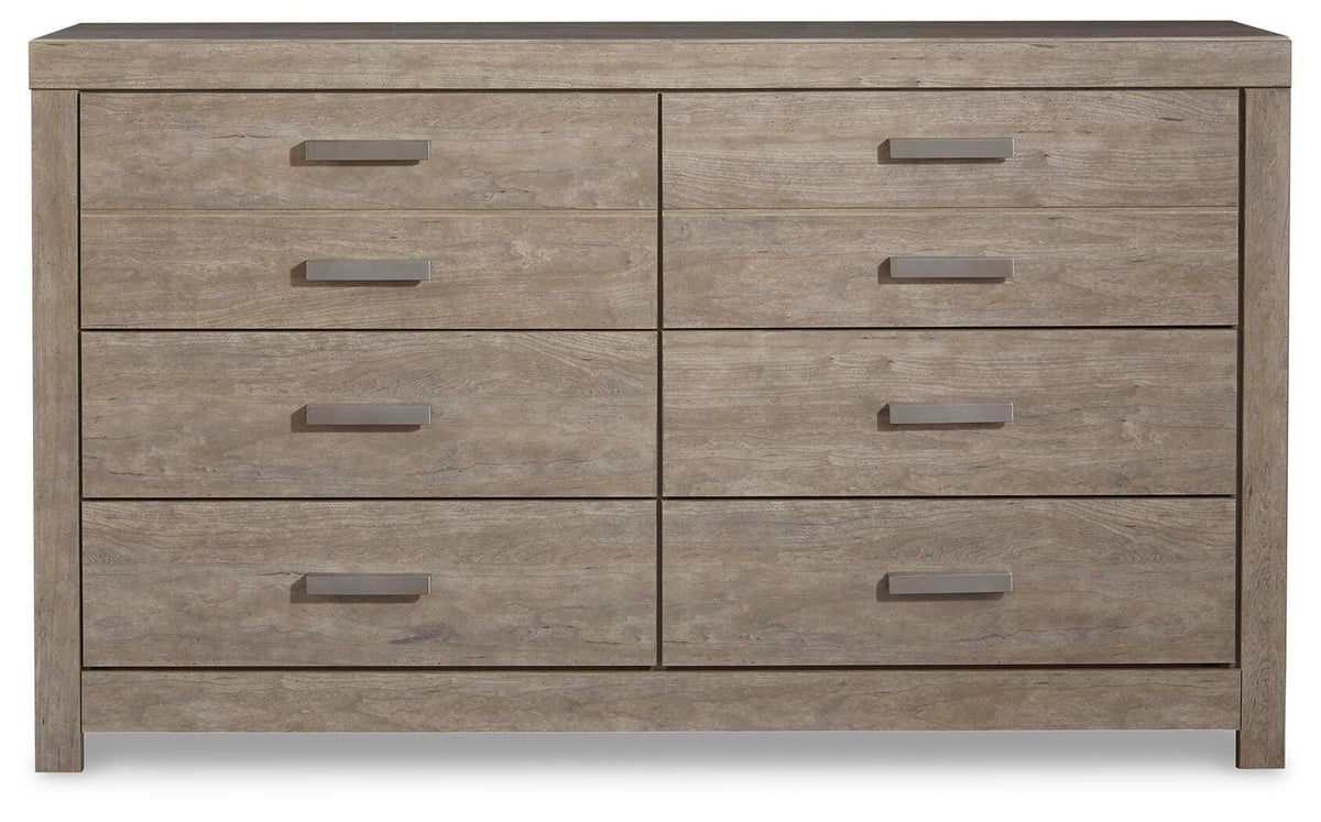 Culverbach Full Panel Bed, Dresser and Chest
