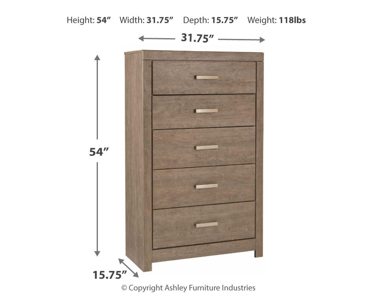Culverbach Queen Panel Bed with Chest